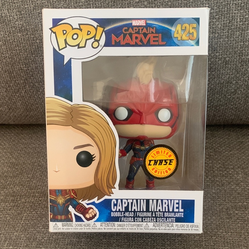 Funko Pop! Masked Captain Marvel #425 Limited Edition Vinyl Figure New